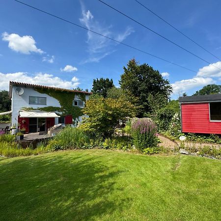 Luxurioeses Ferienhaus Am Ems Jade Kanal Sande Buitenkant foto