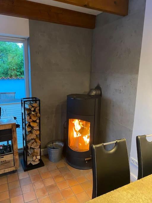Luxurioeses Ferienhaus Am Ems Jade Kanal Sande Buitenkant foto