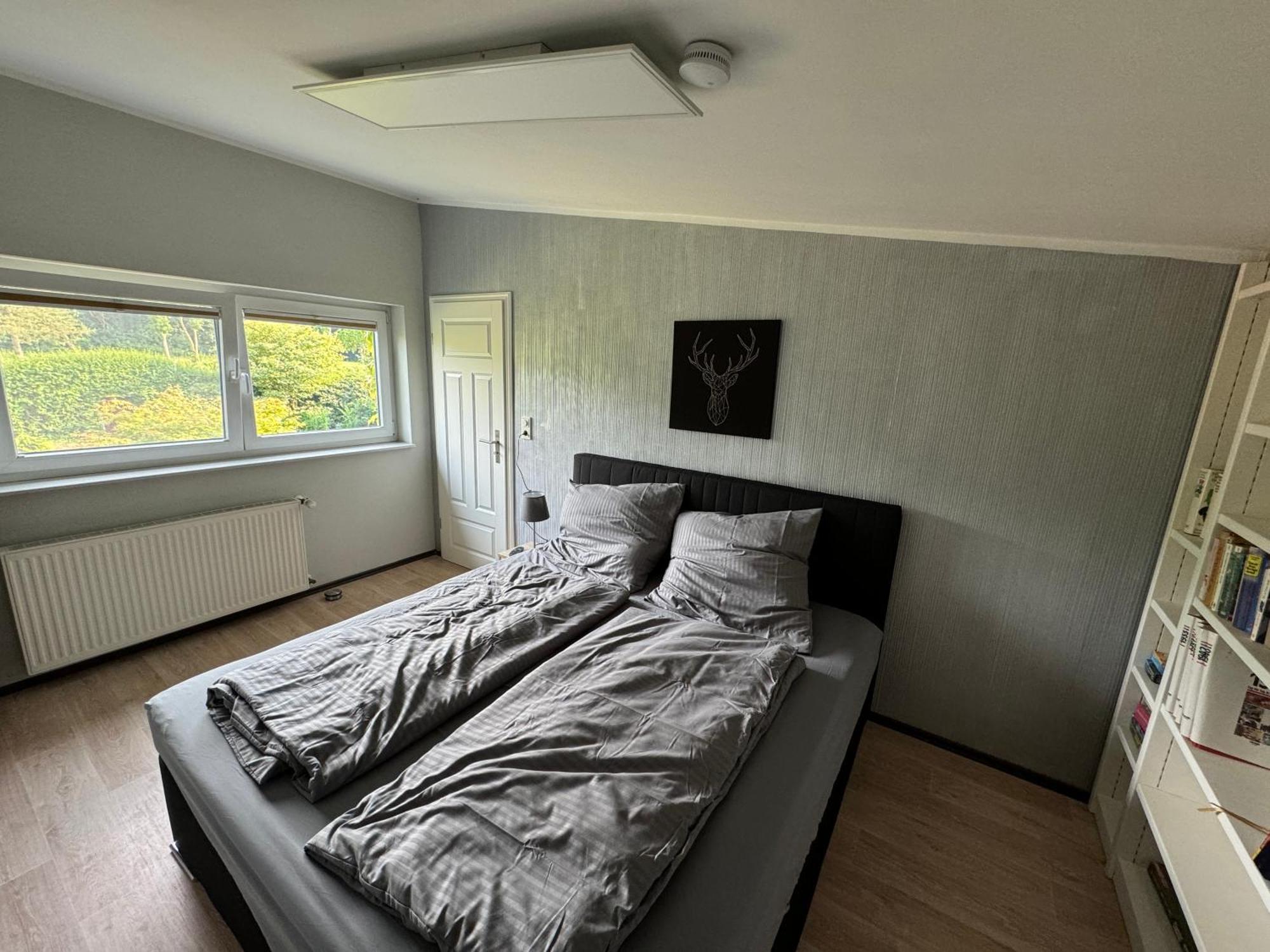 Luxurioeses Ferienhaus Am Ems Jade Kanal Sande Buitenkant foto